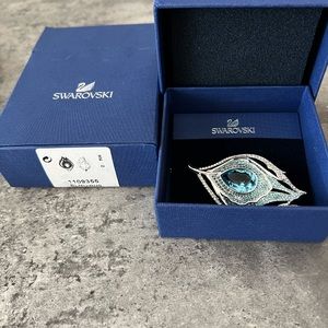Swarovski Peacock Brooch- 1109355- NIB